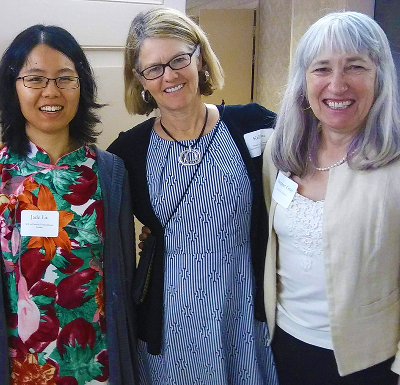 Photo of Jade Liu, Kelly Sax and Margot Gray