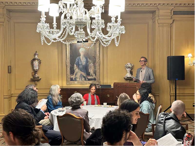 Chair of the Department, Professor Bjørnstad during our Award Ceremony